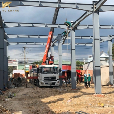 DỰ ÁN KHO HÀNG CÔNG TY BẦU TRỜI NAM VIỆT